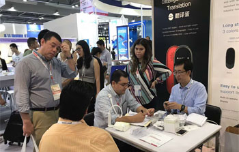 翻译蛋惊艳亮相香港国际电子展，正式启动海外战略！